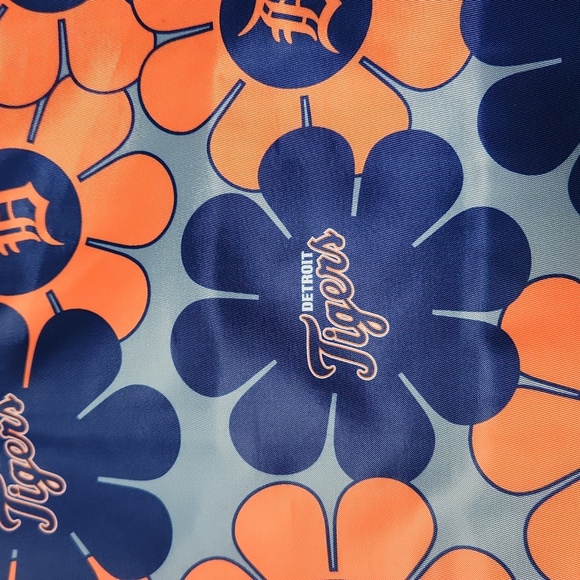Loudmouth Cooperstown Collection Detroit Tigers Flower Power Retro Tote Bag NWT - Picture 7 of 15